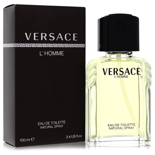 Versace L'Homme by Versace Eau De Toilette Spray 3.4 oz for Men