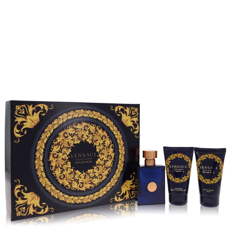 Versace Pour Homme Dylan Blue by Versace Gift Set -- for Men