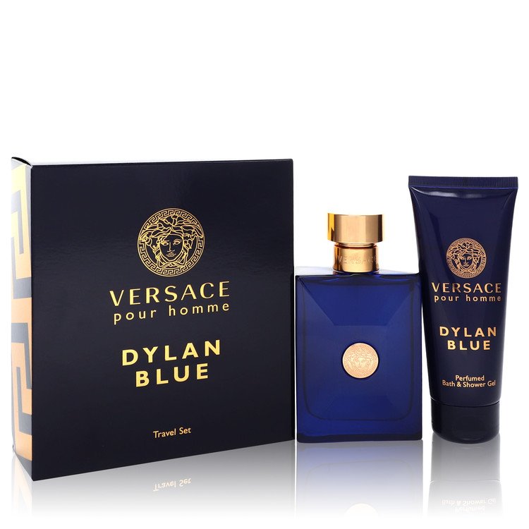 Versace Pour Homme Dylan Blue by Versace Gift Set -- for Men