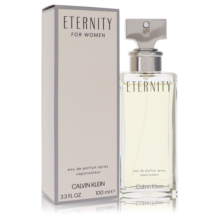 Eternity by Calvin Klein Eau De Parfum Spray 3.3 oz for Women