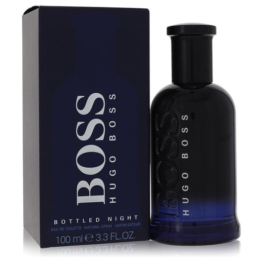 Boss Bottled Night by Hugo Boss Eau De Toilette Spray 3.3 oz for Men