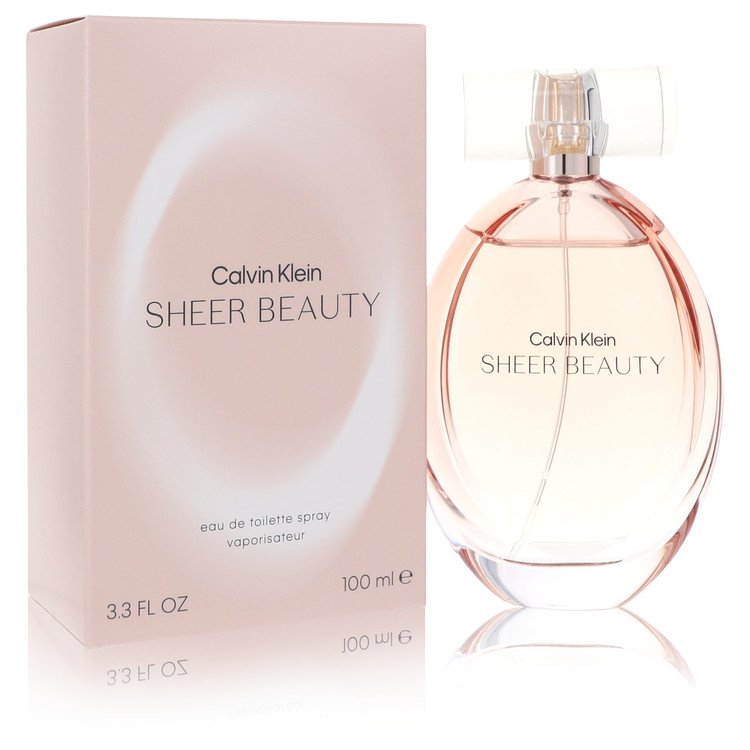 Sheer Beauty by Calvin Klein Eau De Toilette Spray 3.4 oz for Women