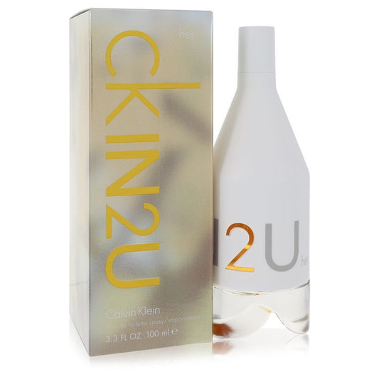 CK In 2U by Calvin Klein Eau De Toilette Spray 3.4 oz for Women