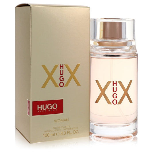 Hugo XX by Hugo Boss Eau De Toilette Spray 3.4 oz for Women