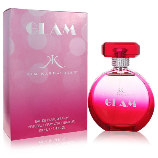 Kim Kardashian Glam by Kim Kardashian Eau De Parfum Spray 3.4 oz for Women