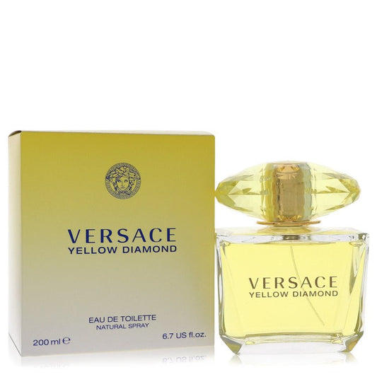 Versace Yellow Diamond by Versace Eau De Toilette Spray 6.7 oz for Women